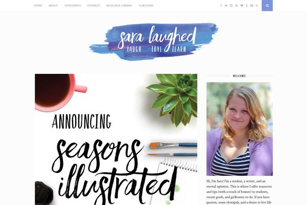 Felt theme site design template sample