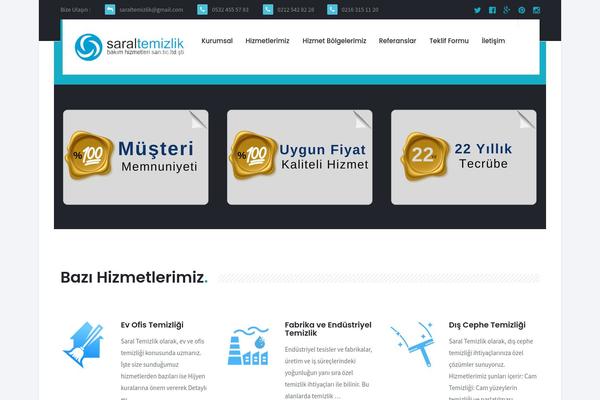 Canava theme site design template sample