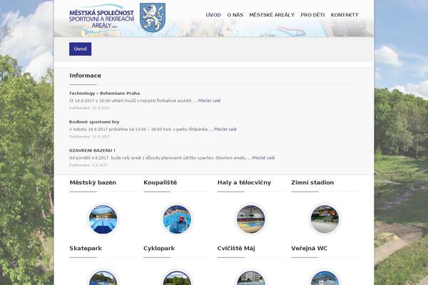 Sarraty theme site design template sample