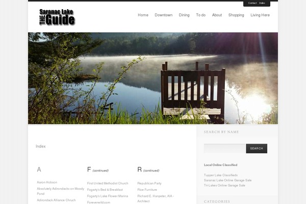 Echelon theme site design template sample