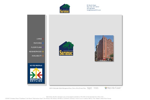 saranacnyc.com site used Manhattan-skyline