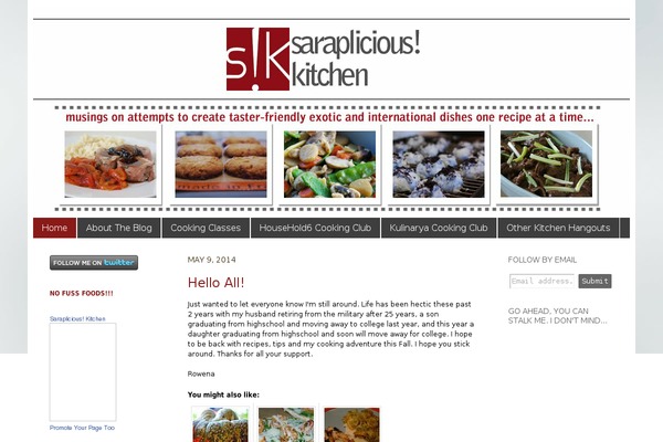 sarapliciouskitchen.com site used Communist-new