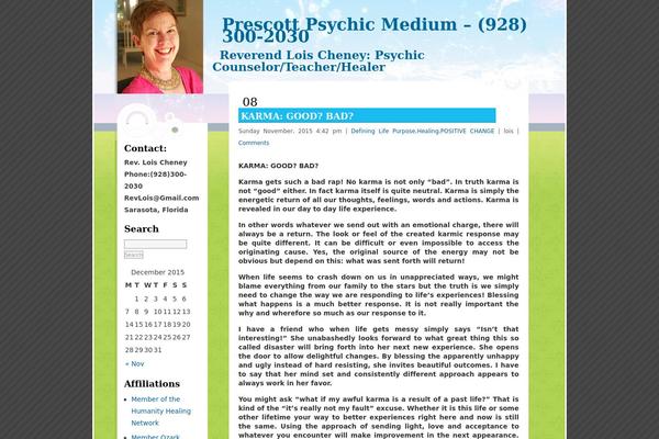 sarasota-psychic-medium.com site used Eco-blog
