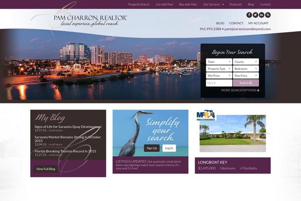 sarasotaandbeyond.com site used Idxbro-pamcharron