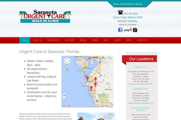 Oceanic theme site design template sample