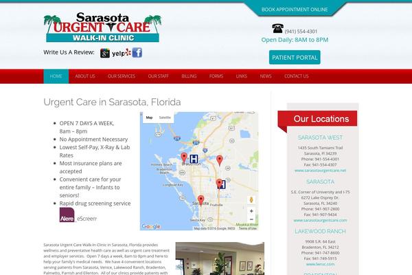Oceanic theme site design template sample