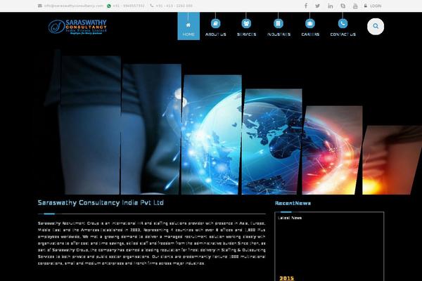 Site using Vertical News Scroller plugin
