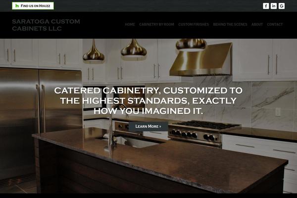 saratogacustomcabinets.com site used Bones-less