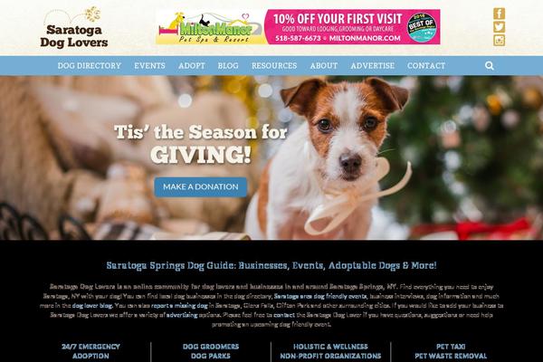 Site using Responsive Lightbox plugin