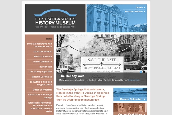 Museum theme site design template sample