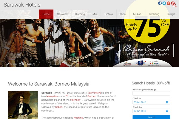Radiate theme site design template sample
