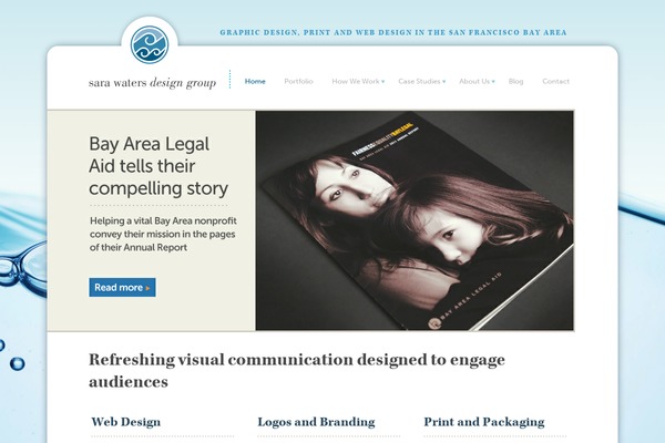 sarawaters.com site used Waters