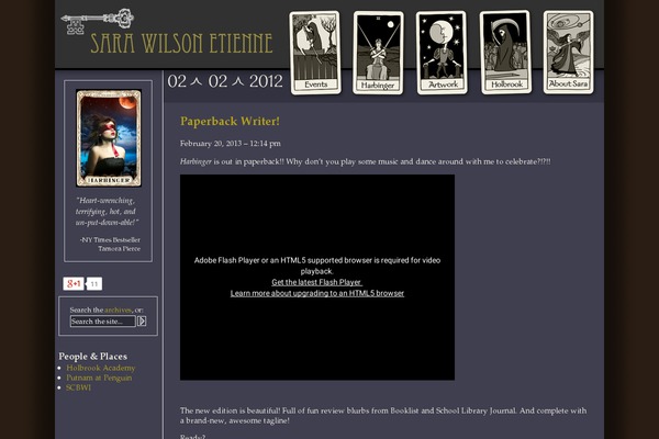 Sandbox theme site design template sample
