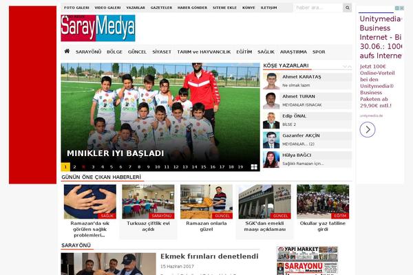 Neva theme site design template sample