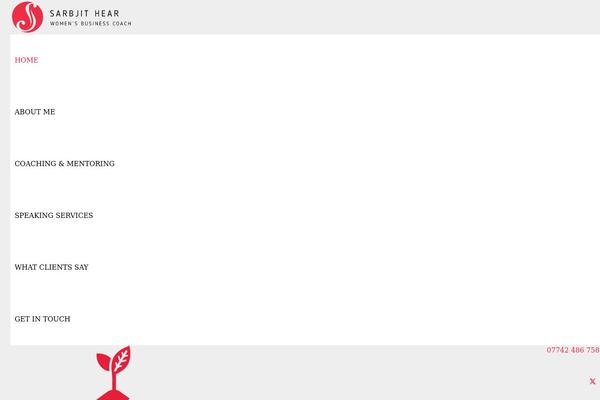 Impreza Child theme site design template sample