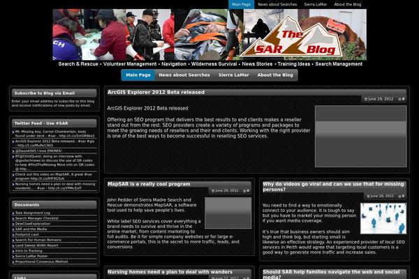 Albizia theme site design template sample