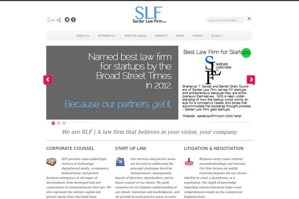 Simple’n’Bright theme site design template sample