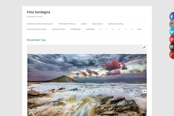 Site using Easy-slide-in plugin
