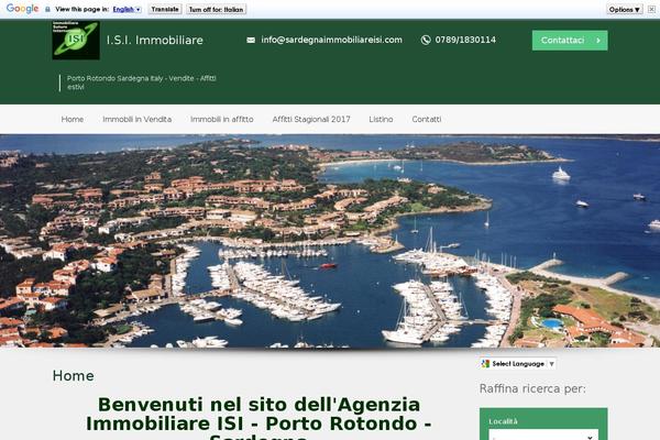 Realia theme site design template sample