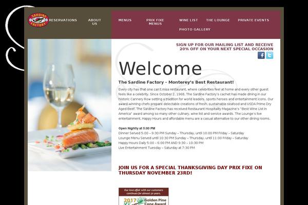 sardinefactory.com site used Noakes-framework
