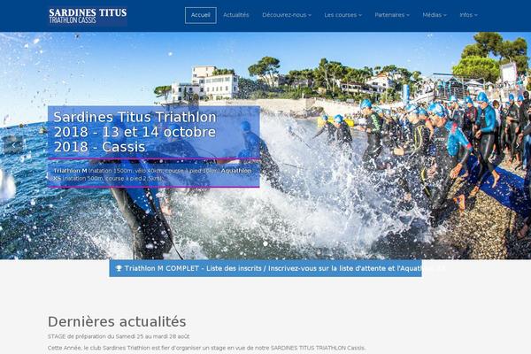 Flat Theme theme site design template sample