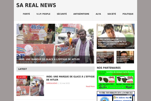 Site using Cocorico Social plugin