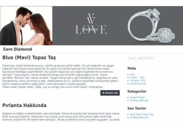Almasi theme site design template sample