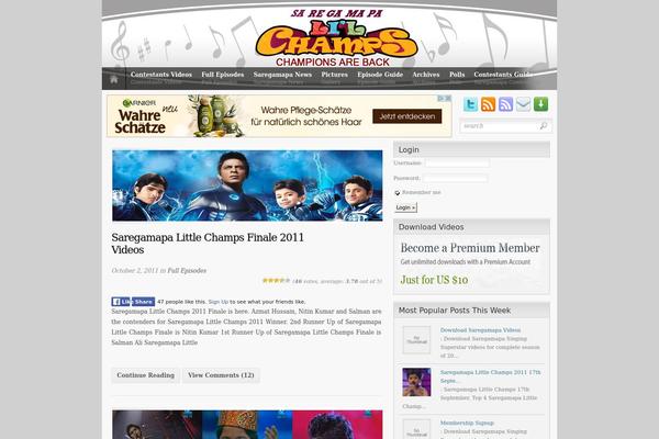 saregamapasuperstar.com site used Sare