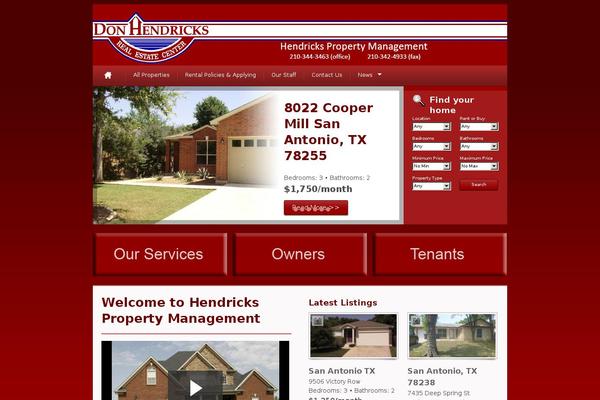 OpenDoor theme site design template sample