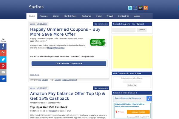 Site using Reveal Discount Code plugin