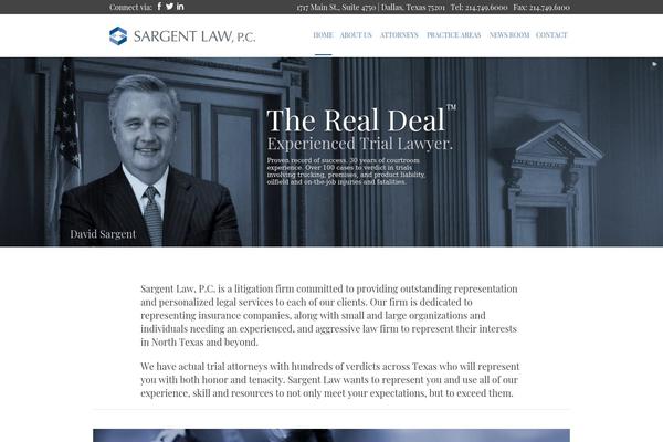 sargentlawtx.com site used Sargentlaw