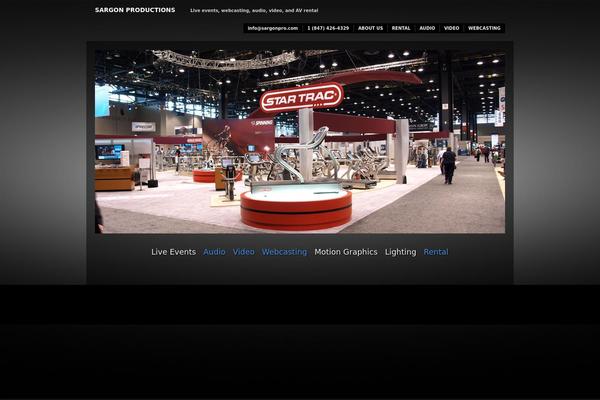 Sam theme site design template sample