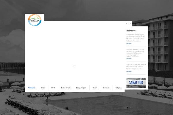 Construct theme site design template sample