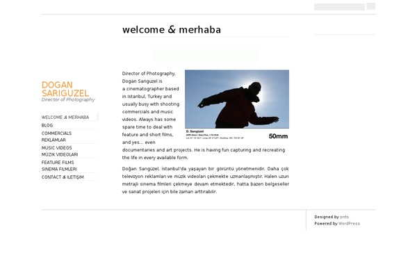 Oulipo theme site design template sample