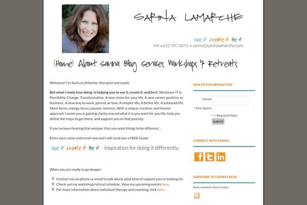 sarinalamarche.com site used Canvas