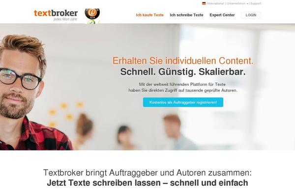 sario.de site used Textbroker
