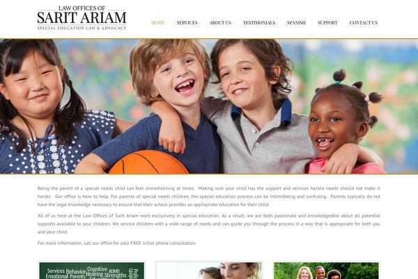 Constructo-child theme site design template sample