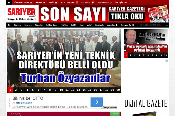 Kanews theme site design template sample