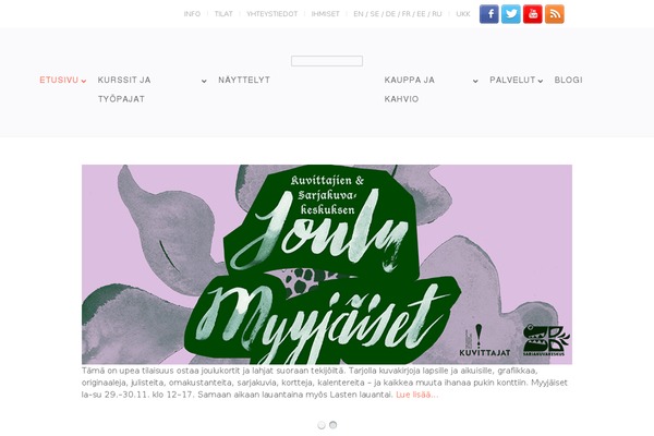sarjakuvakeskus.fi site used Tove