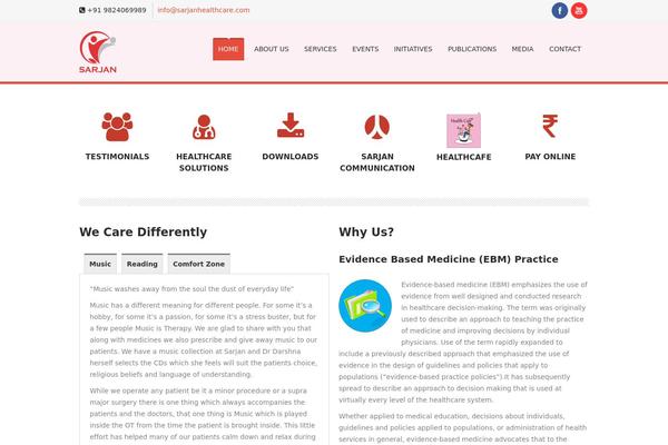 SoulMedic theme site design template sample