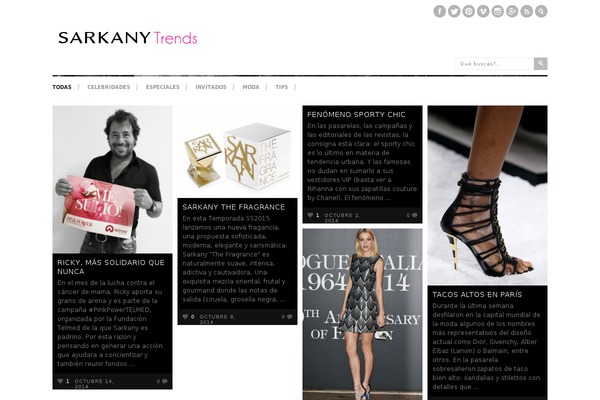 Inspire theme site design template sample