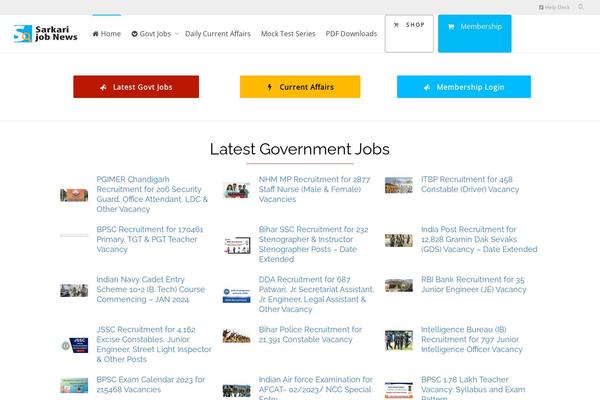 KLEO theme site design template sample