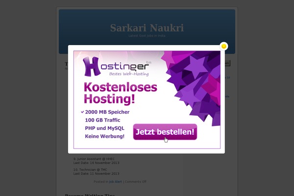 Site using Simple Facebook Page Widget & Shortcode plugin