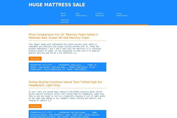 HappenStance theme site design template sample