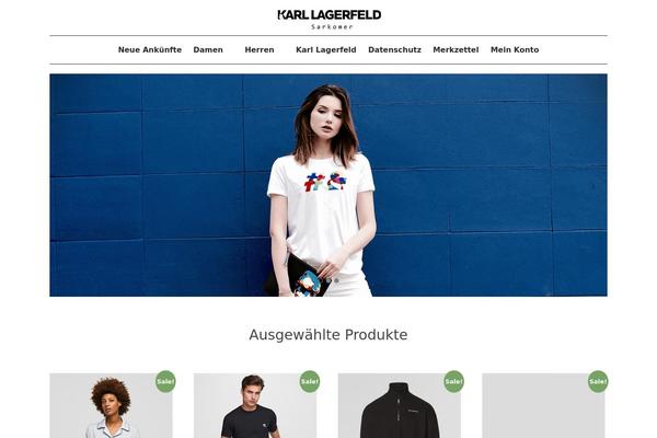 Fabulist theme site design template sample