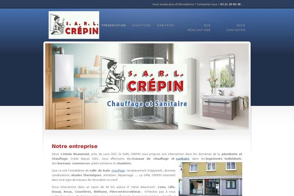 Arcadia theme site design template sample