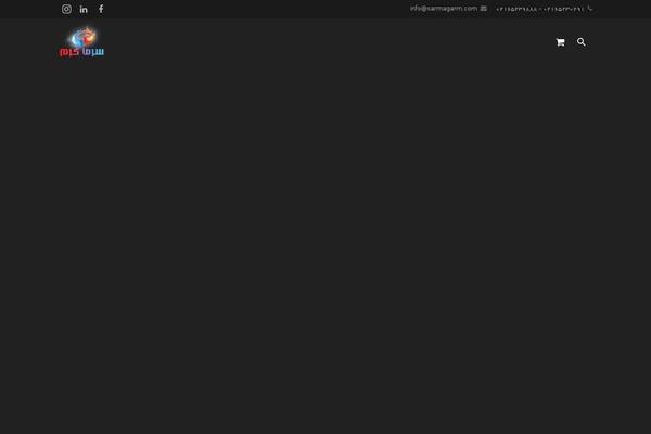 Zephyr theme site design template sample