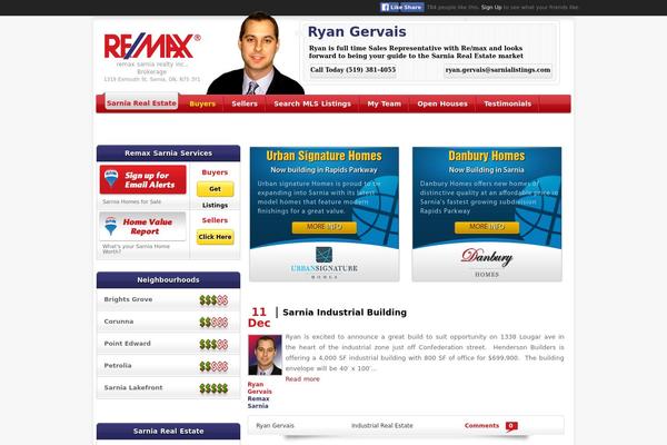 sarnialistings.com site used Remax