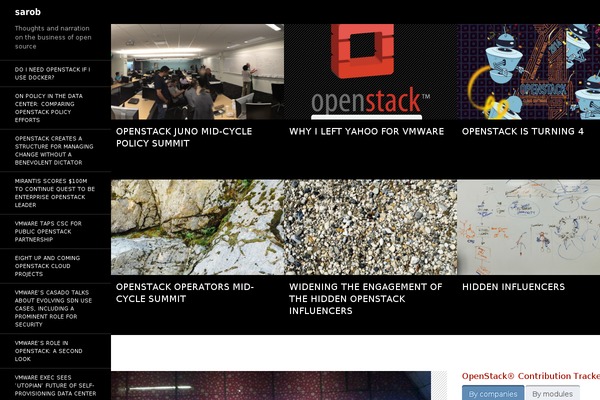 GridMag theme site design template sample