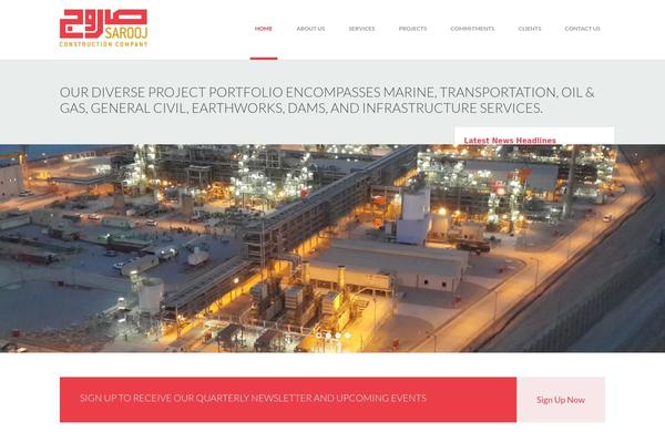 Avanter theme site design template sample